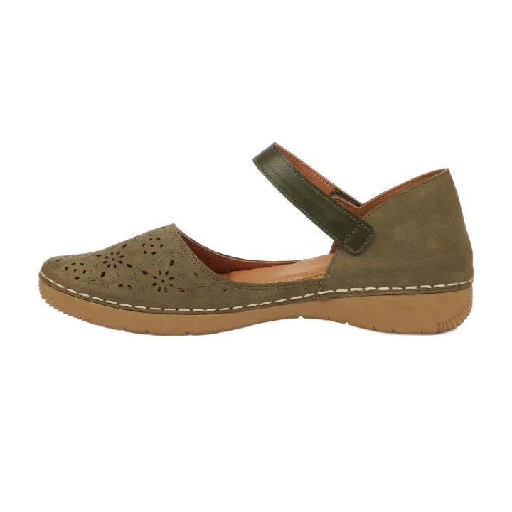 Butterfly Feet Cindi Pumps - Olive