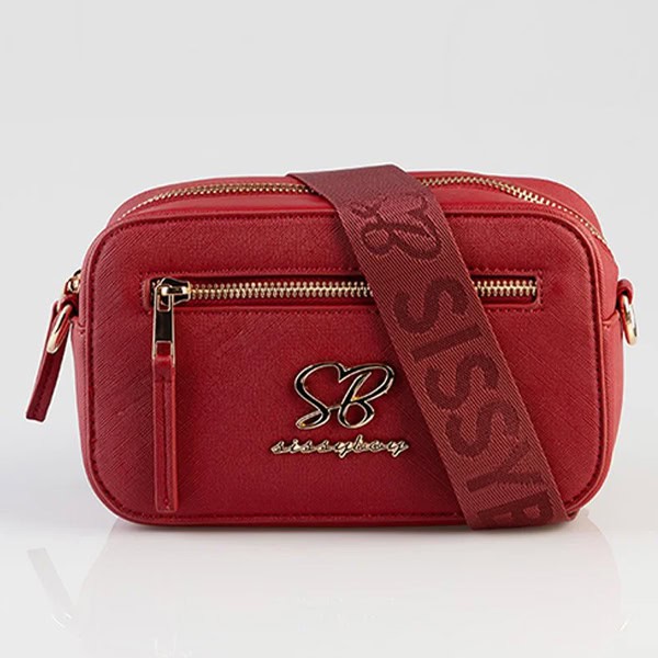 Sissy Boy Crossbody Camera Bag - Red
