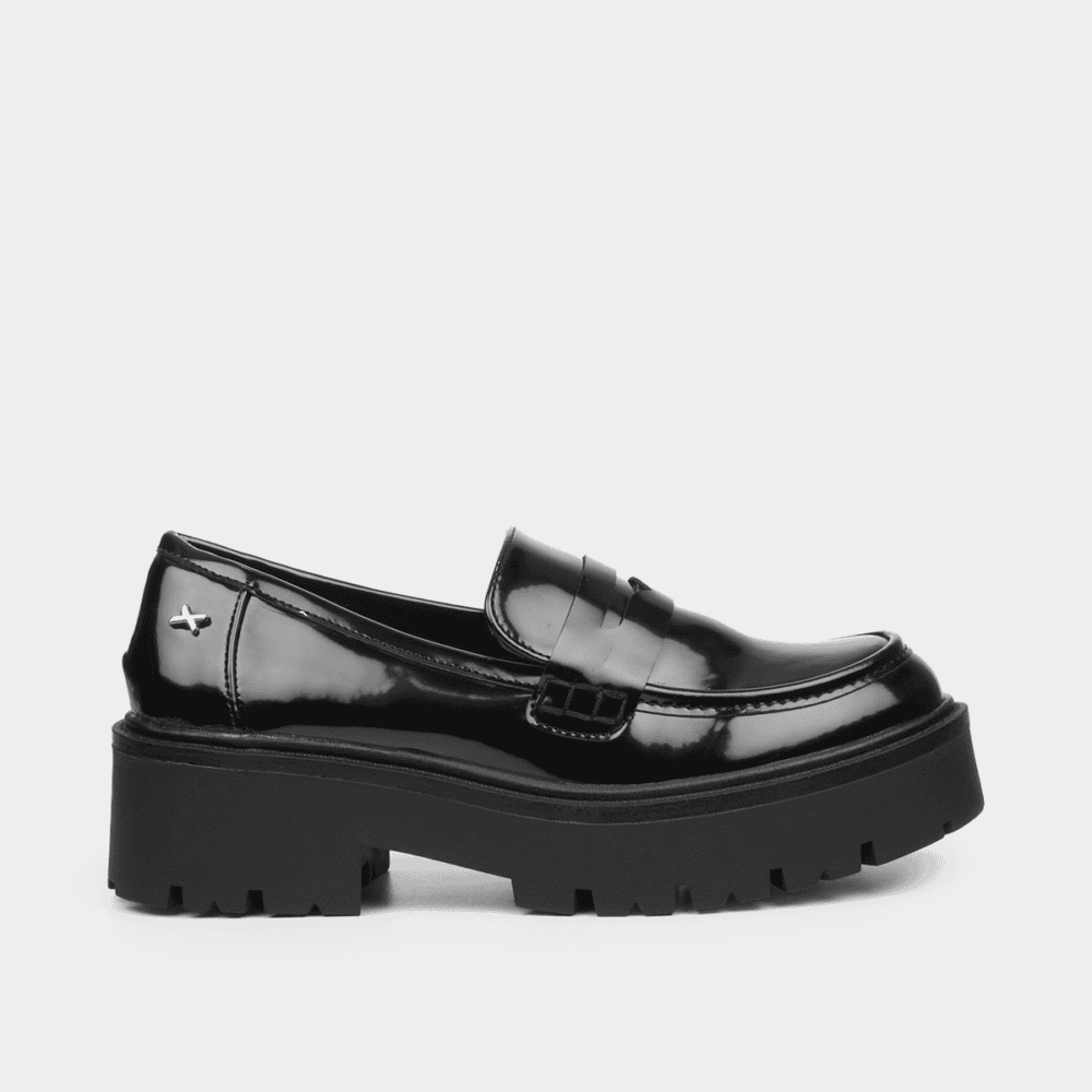 Rock & Co Hendrix Platform Loafer - Black