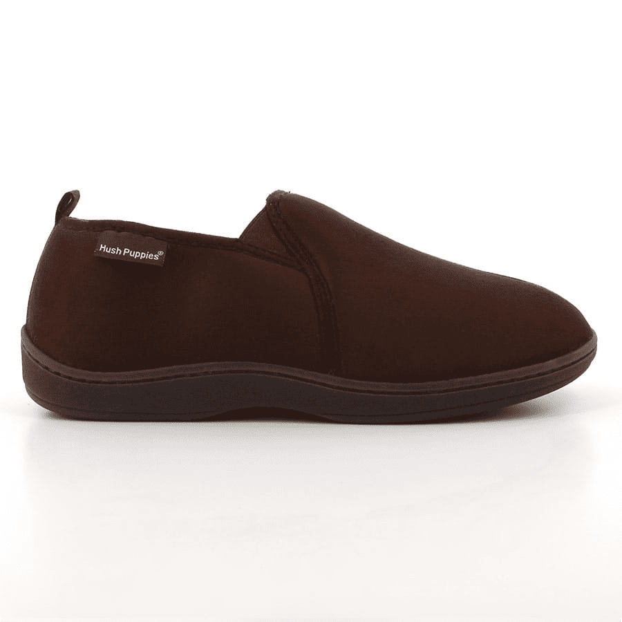 Hush Puppies Chris Mens Slippers - Brown