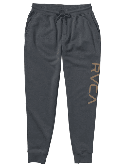 RVCA Men's Big RVCA Sweat Pants - Pirate Black