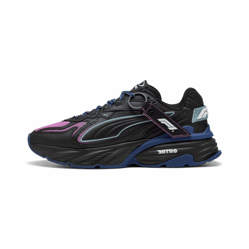 F1® PUMA Fade Sneakers Unisex - Puma Black-Blue Jewel