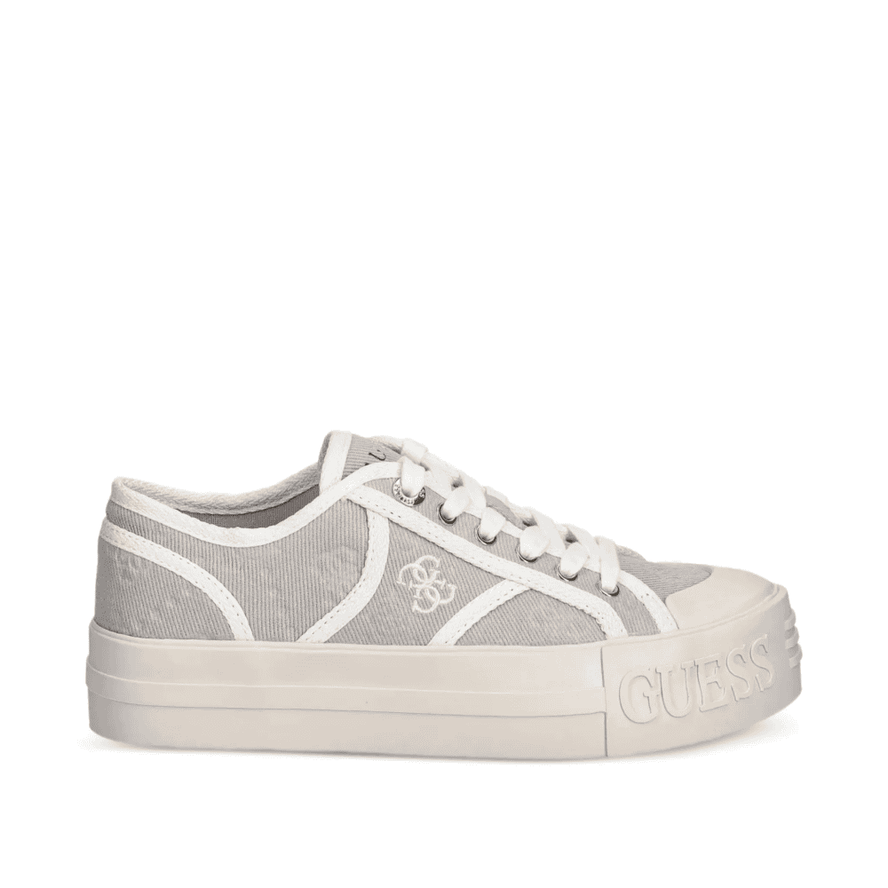 Guess Issah Piped Trim Sneakers - Medium Natural