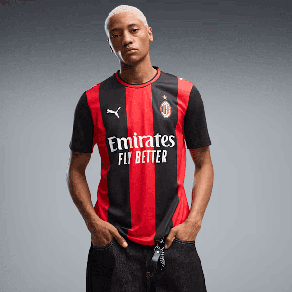 Puma AC Milan 26/27 Home Jersey - Black - For all time Red