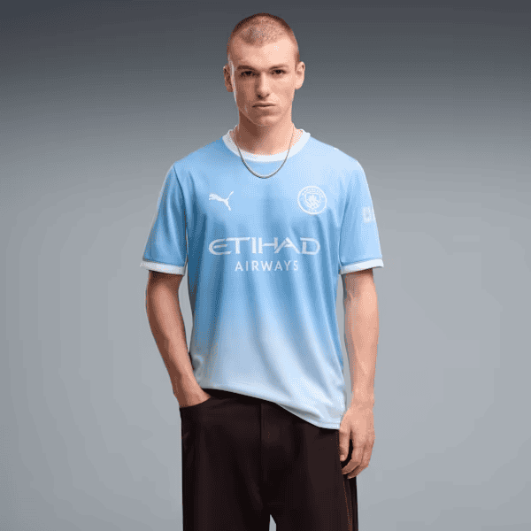Puma Manchester City 26/27 Home Jersey - Light Icy Blue