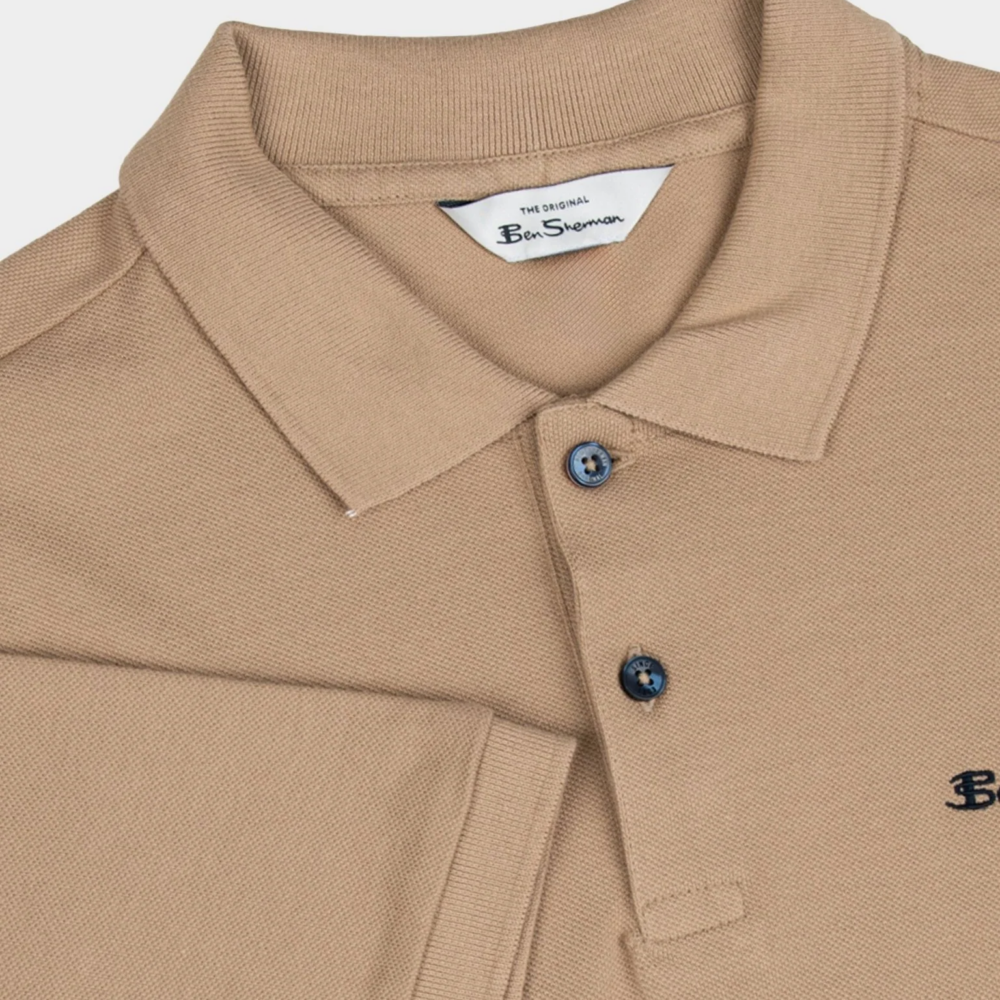 Ben Sherman Ben Polo Shirt - Cornstalk