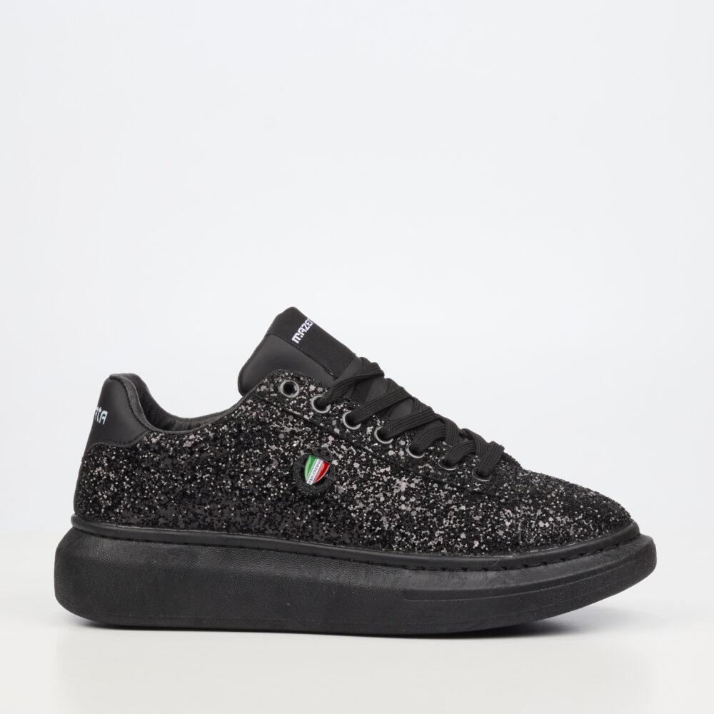 Mazerata Kelvis 2 Rhinestone Sneakers - Black