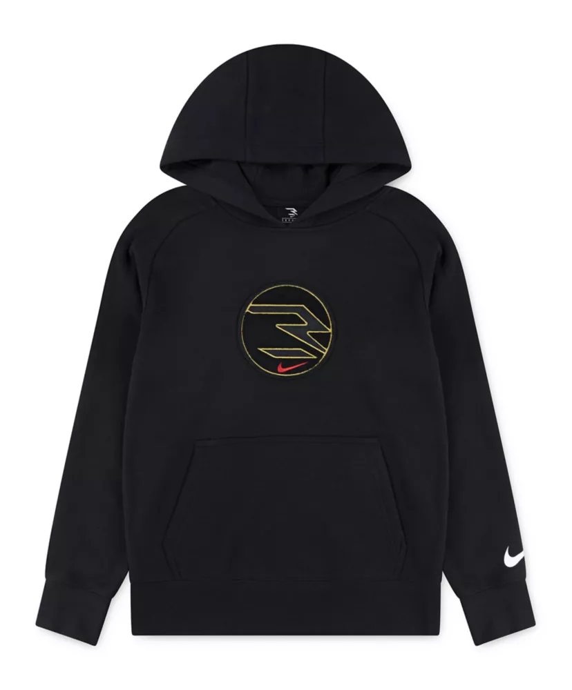 Nike 3BRAND Kids and Youth RWB Chenille Patch Hoodie - Black