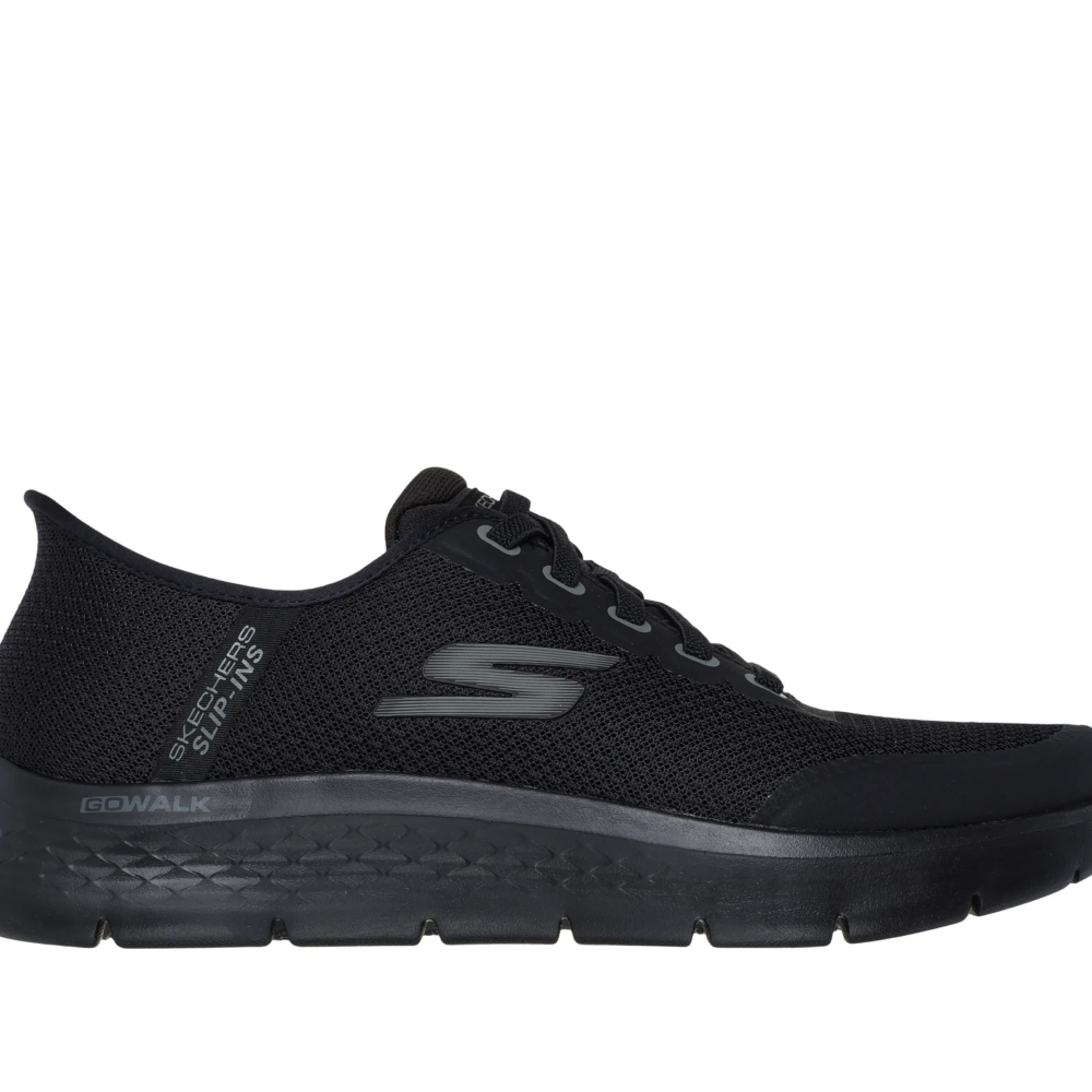 Skechers Hands Free Slip-Ins - Go Walk Flex - Netro - Black